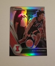 AYO DOSUNMU SILVER Prizm 2021 22 Panini Prizm Draft Picks ROOKIE #20 Bulls 