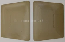 Lot of 2 4" Gold Teflon Hard Card Auto Glass Window Film Tint Installation Tools