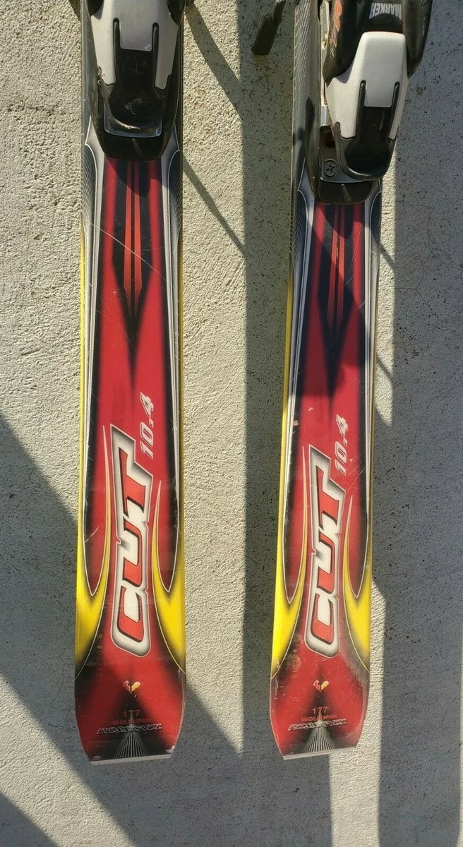 Rossignol Cut 10.4 Skis 177cm with Marker M4.1 Logic