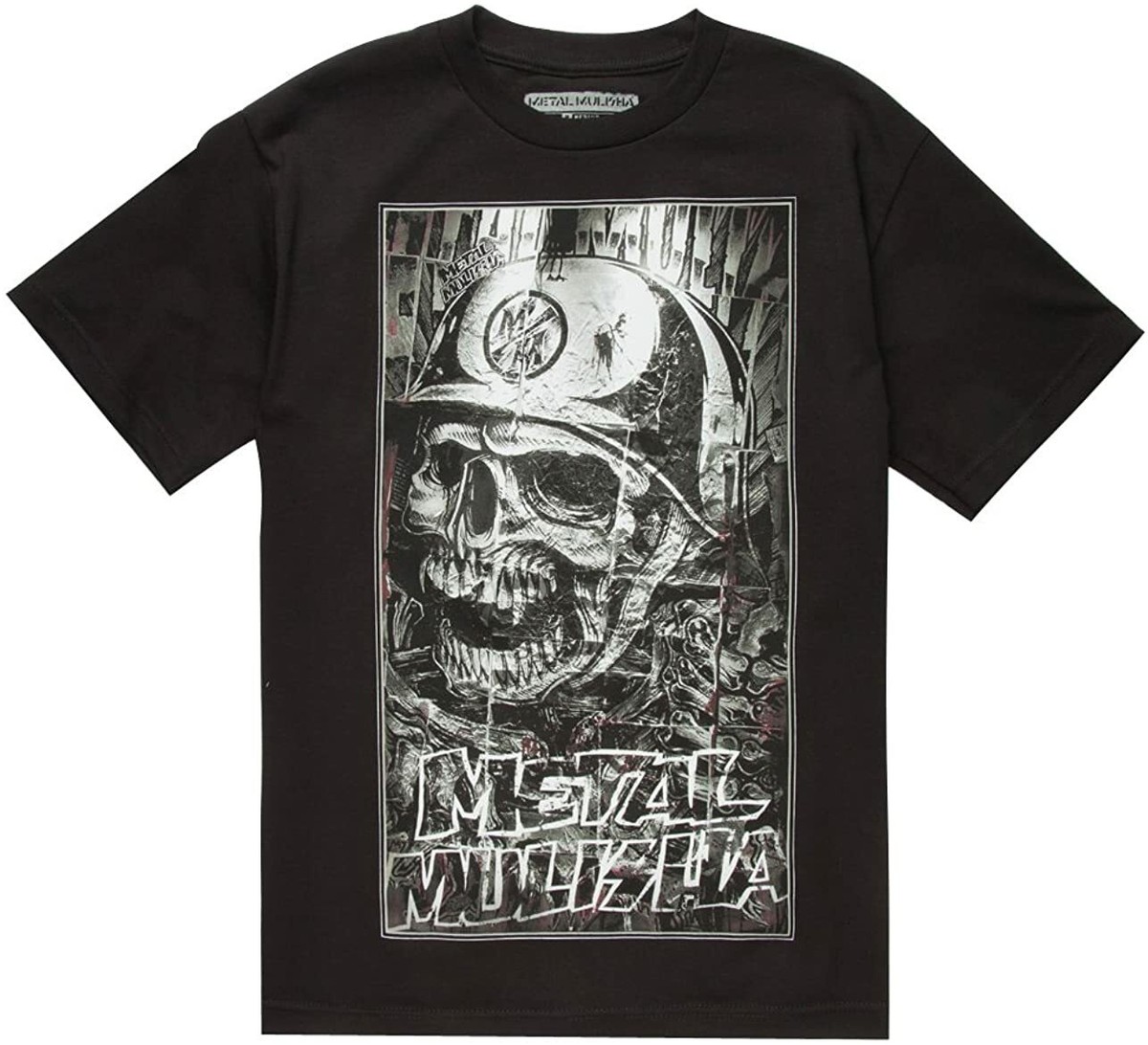 Metal Mulisha Shredded Graphic Short Sleeve T-Shirt Black Mens