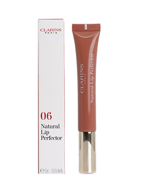 Clarins Natural Lip Perfector 0.35 OZ - CHOOSE YOUR SHADE