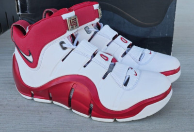 Nike Zoom Lebron 4 OSU PE PROMO SAMPLE Size 11 Men Ohio State Buckeyes Rare IV
