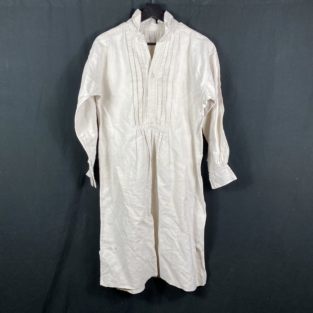 Vintage 1920s French Pure Linen Shirt Biaude Workwear | eBay