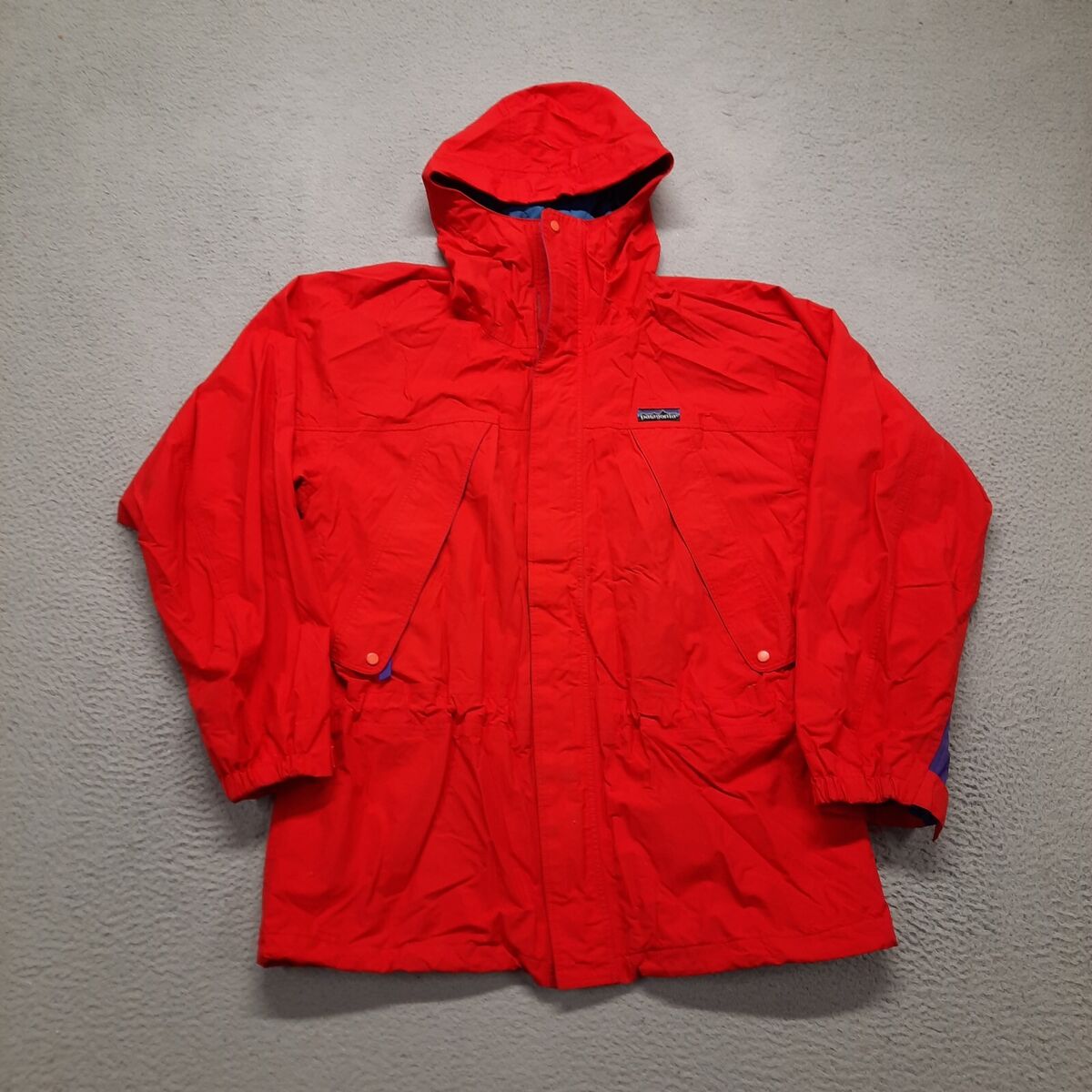 VINTAGE Patagonia Parka Storm Full Zip Hooded Jacket Mens VINTAGE Patagonia Parka Storm Full Zip Hooded Jacket Mens