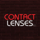 Brand New "Contact Lenses" 30x12x1 Inch Led Flex Window/Wall Indoor Sign 30531