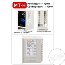 100-240VAC/DC Digital Temperature Controller PID control Thermostat SSR Relay