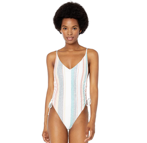 roxy striped swimsuit