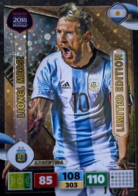 Panini Adrenalyn XL Road to Russia 2018 Limited Edition Cards