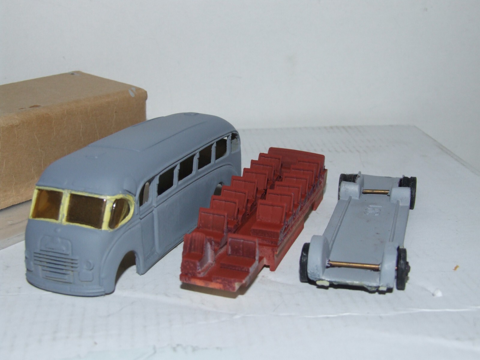 LITTLE BUS Co RESIN MODEL BUS KIT REF BD3 BEDFORD VEGA 1950s COACH eBay