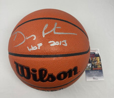 Gary Payton signed NBA Wilson Basketball HOF Seattle Sonics JSA COA