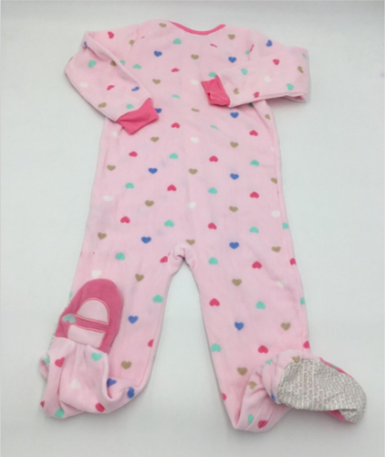 Absorba Girls Soft Blanket Sleeper One-Piece, Pink, 5T - Picture 2 of 2