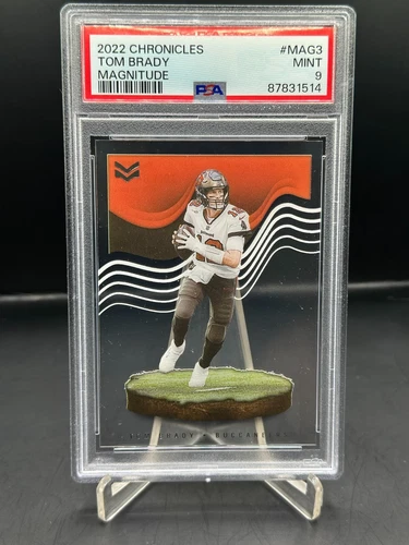 2022 Panini Chronicles Tom Brady Magnitude #MAG3 Buccs PSA 9