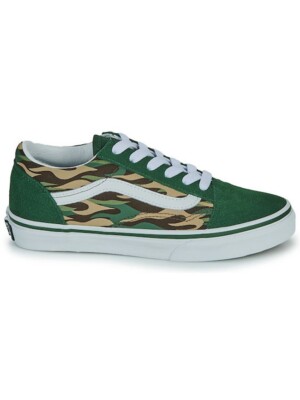 Vans Youth Old Skool Sneaker / Grün Multi / UVP 45£