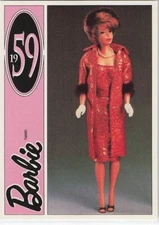 1991 Action/Panini Another First For Barbie 1959 #4 Evening Splendour 
