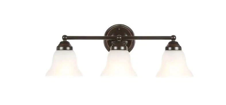 Hampton bay 3 light vanity fixture oil rubbed bronze deals