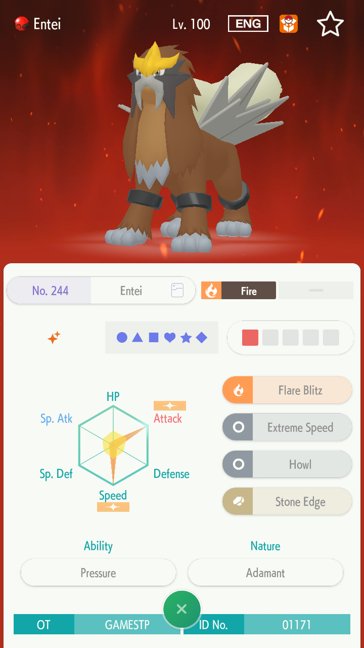 Pacote Raikou/Entei/Suicune Shiny 6Ivs - Outros - DFG