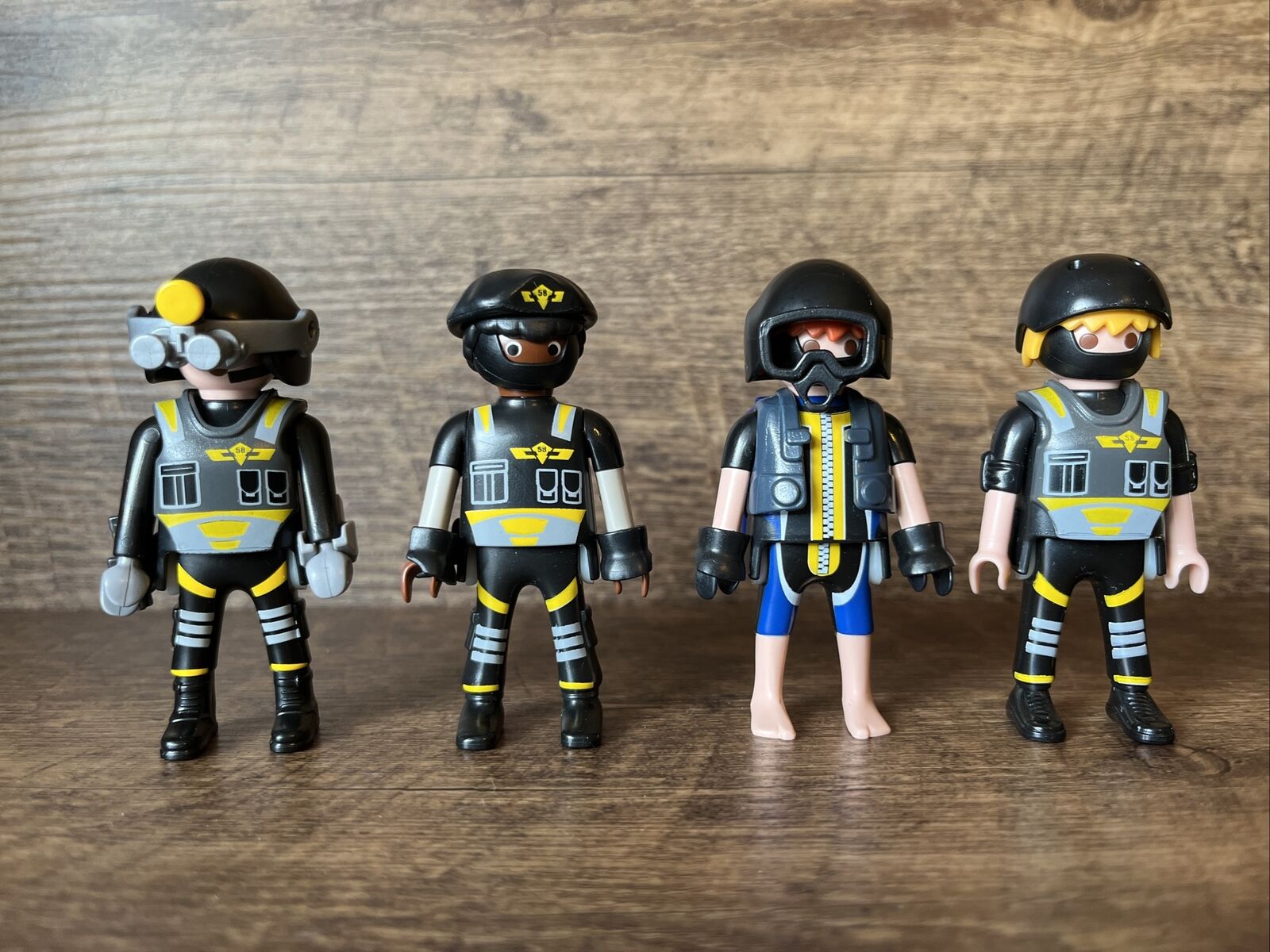 Playmobil City Action: Tactical Unit Sales of SALE items from new works Police Figure Team 4 Ranking TOP15 Lot Of
