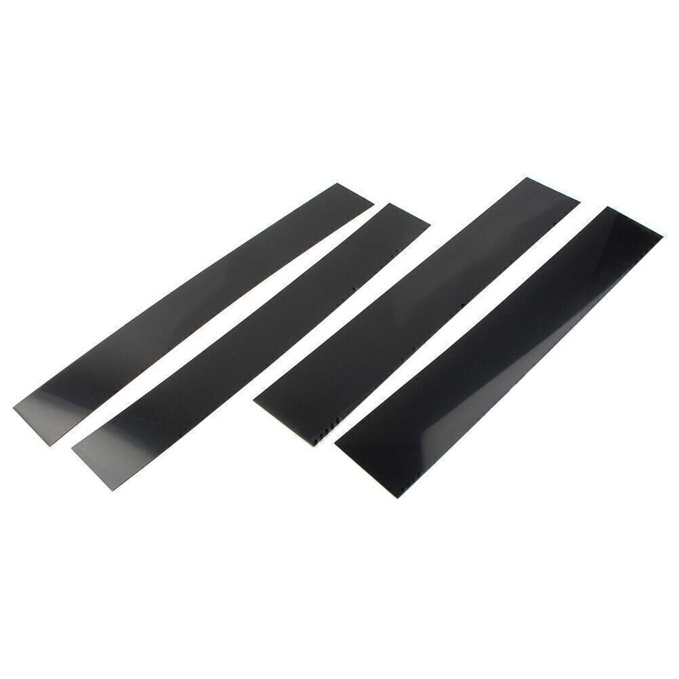 4 Pcs Car Door Trim Cover Kit Black Pillar Posts For Cadillac Escalade