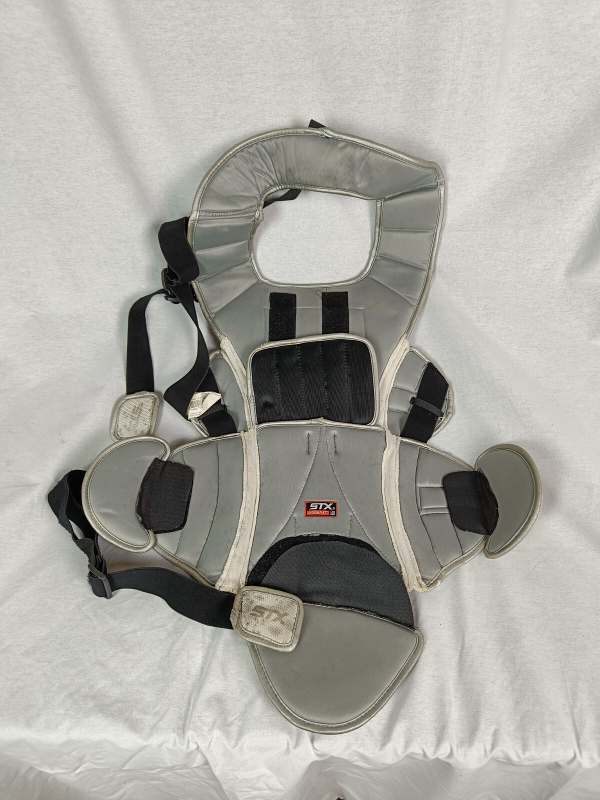 STX Agent Goalie Chest Pad Lacrosse Chest Protector Goaltender Sternum