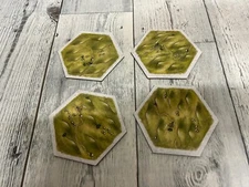 A Game Of Thrones Catan Pasture, Sheep Terrain Tile x4  Official Game Pieces