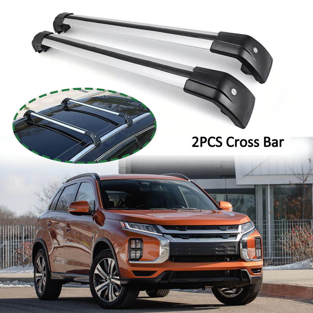 2PCS Cross Bar For Mitsubishi Outlander Sport/ASX 2010-2022 Roof Rack Cargo  Bars