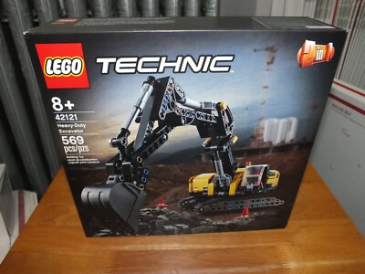 LEGO TECHNIC HEAVY-DUTY EXCAVATOR 569 PCS 42121 NEW IN BOX 2021 RETIRED