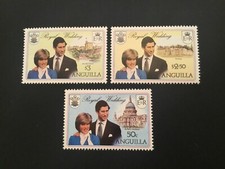 ICOLLECTZONE  Anguilla 444-446 VF NH