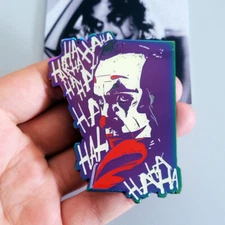 limited The Joker / Joaquin Phoenix large size Metal Pin badge Collectible Gift
