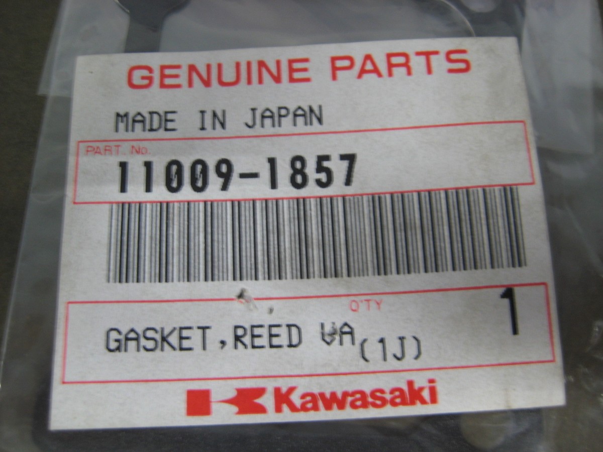 NOS OEM Kawasaki Reed Valve Gasket 1990-00 ZX-6R ZX-7R ZX-9R ZX11