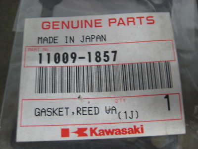 NOS OEM Kawasaki Reed Valve Gasket 1990-00 ZX-6R ZX-7R ZX-9R ZX11