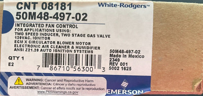 EMERSON 50M48-497-02 D346299P01 CNT08181 FURNACE CONTROL BOARD