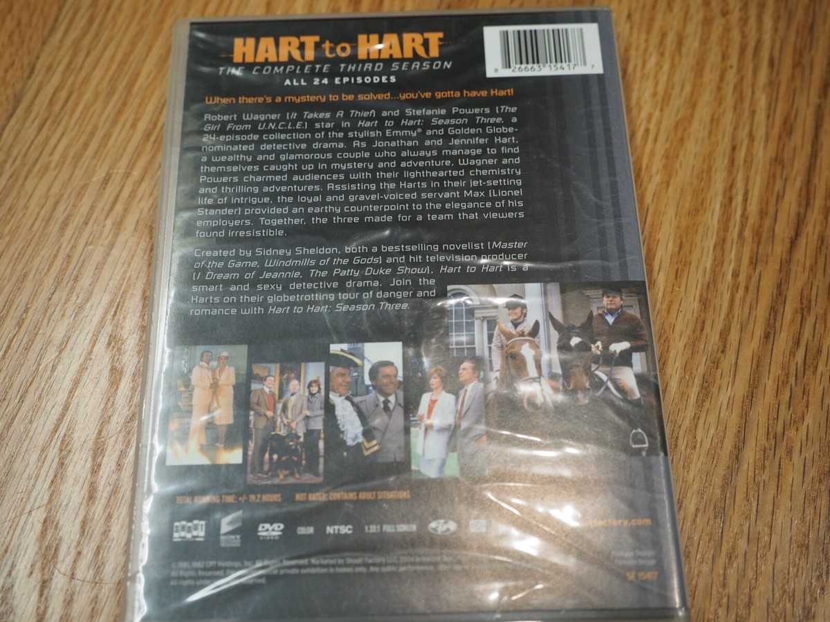 (未使用･未開封品)Hart to Hart: Season Three/ [DVD] [Import] Hart to Hart: The Complete Third Season : Amazon.com.au