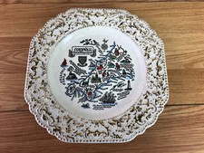 Britannia Designs Dartmouth Cornwall Plate 'Land Of History & Legends'