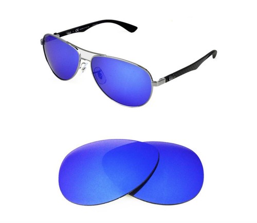 NEW POLARIZED CUSTOM ICE BLUE LENS FIT RAY BAN RB3424 55MM SUNGLASSES - Afbeelding 1 van 6