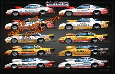 Reher Morrison Pro Stock Cars Poster-Banner Print-020