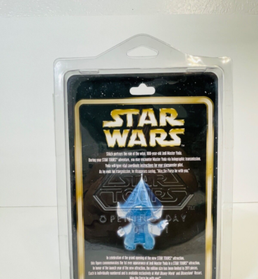Disney Parks Star Wars Star Tour Opening Day Stitch Yoda Hologram