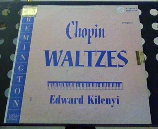 Chopin Waltzes LP by Edward Kilenyi vinyl record Remington R-199