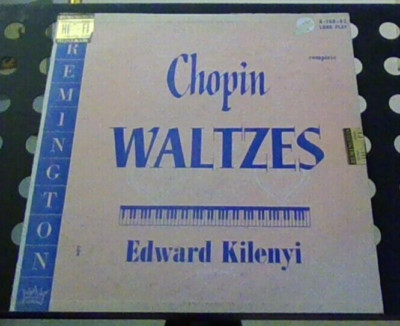 Chopin Waltzes LP by Edward Kilenyi vinyl record Remington R-199