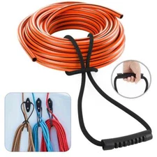 27.6inch Storage Straps Hook Loop Extension Cord Storage Holder Organizer Rope