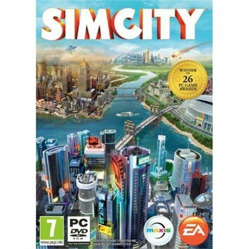 Sim City 2000 Big Box CD-ROM PC Game Special Edition E.A. Electronic