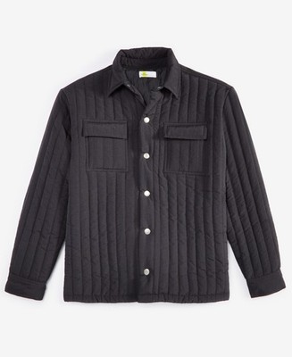 $54 Epic Threads Boys Nylon Quilted Jacket in Black - XL 18/20