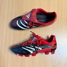 Scarpe da calcio Adidas Predator Absolute TRX HG 2007 in pelle tacchetti US 7,5