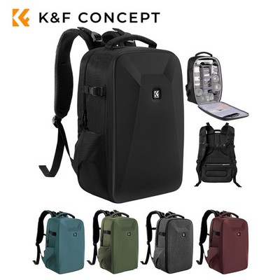 K&F CONCEPT Camera Backpack Waterproof Hardshell Bag for DSLR/SLR/Mirrorless