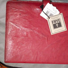 Frye Red Leather Folding Folio Case Cover for Apple iPad 9.7 in — photo 1