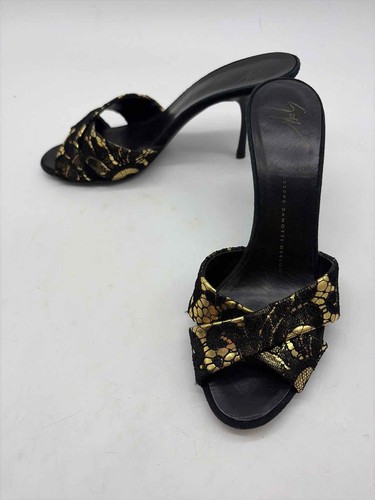 Giuseppe Zanotti Black Size 37.5 Mule Heels