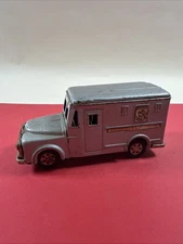 Vintage 1950s Original S.S.S Japanese Tin Friction USA Armored Bank Truck Dodge