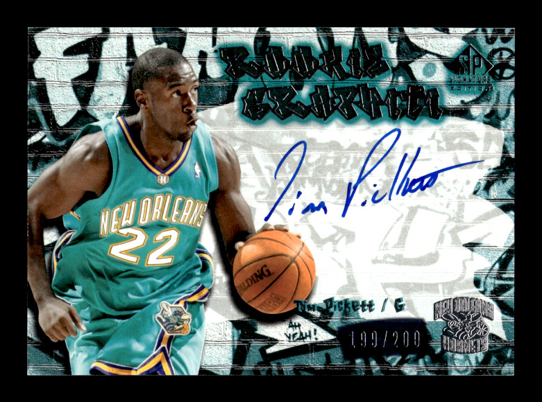 2004-05 SP Signature Rookie Graphiti # RG-TP Tim Pickett Autograph Signed /200