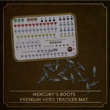 Hoplomachus Victorum: Mercurys Boots Premium Hero Tracker Mat Chip Theory Games