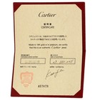 Cartier Mayon PANTHERE #53 ring in white gold, serial number 457678, with certificate of authenticity and transfer of ownership.