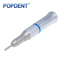NSK Style POPDENT Dental Straight Nose Contra Angle Slow Low Speed Handpiece 1:1